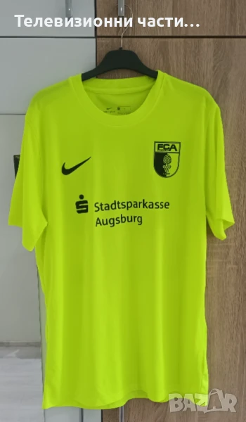 Футболна тениска фланелка на FC Augsburg #22 Nike Dri Fit BV6708-702 size L Аугсбург, снимка 1