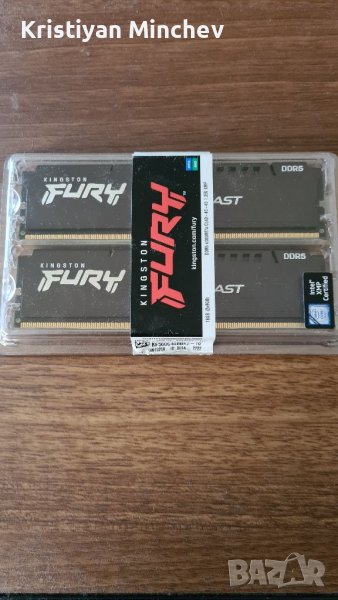 RAM памет DDR5 Kingston FURY Beast 2x8GB kit 6000Mhz, снимка 1