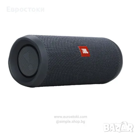 Преносима тонколона JBL Flip Essential 2, 20W, Bluetooth, 10H, IPX7, цвят: сиво. Мощен звук, снимка 1