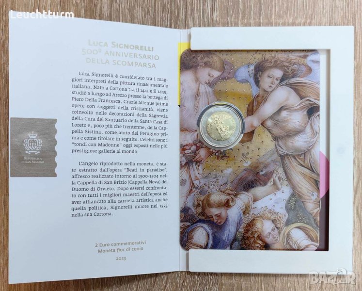2 евро 2023 Сан Марино Синьорелли / San Marino "Signorelli, снимка 1