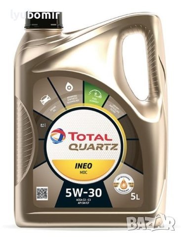 Масло TOTAL QUARTZ INEO MDC 5W30 5л, снимка 1