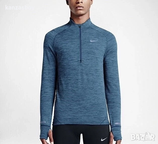 Nike Maillot Element Sphere 1/2 Zip - мъжка термо блуза КАТО НОВА ХЛ, снимка 1