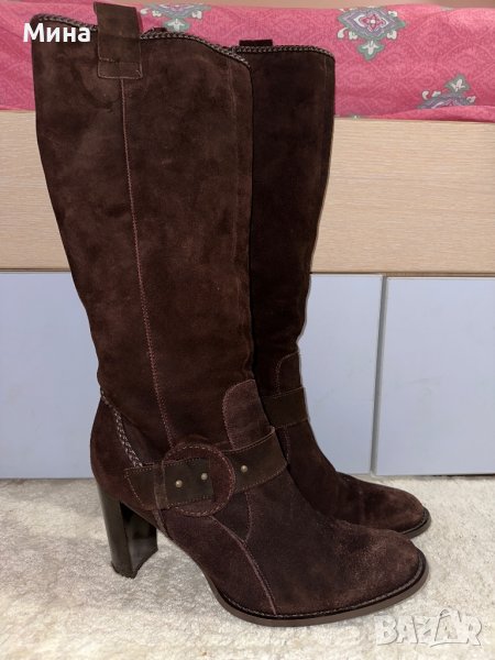 Велурени ботуши номер 40, снимка 1