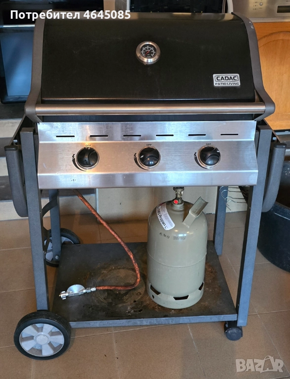 Газов гриль CADAC с три горелки, снимка 1