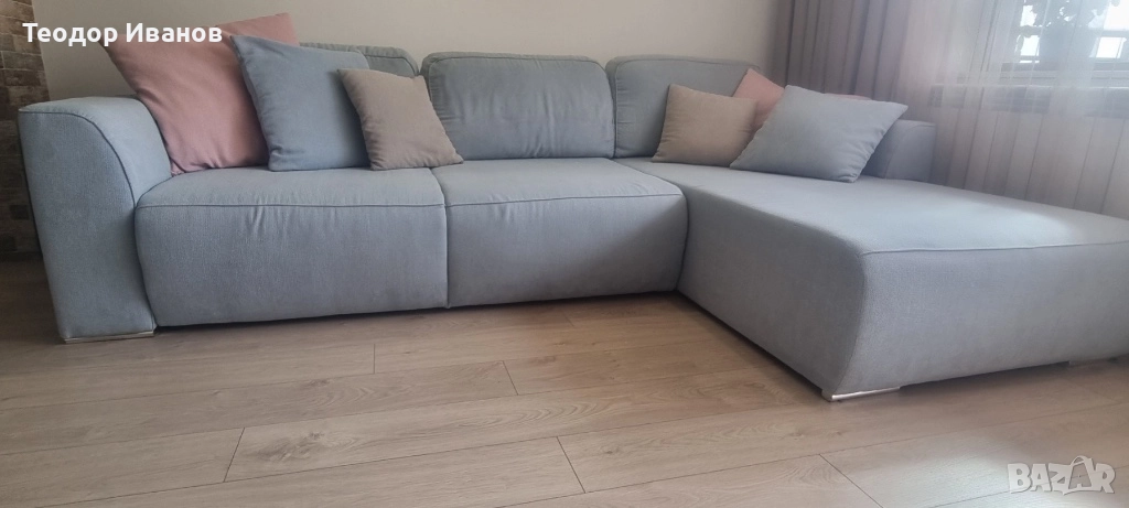Ъглов диван(разтегателен), снимка 1
