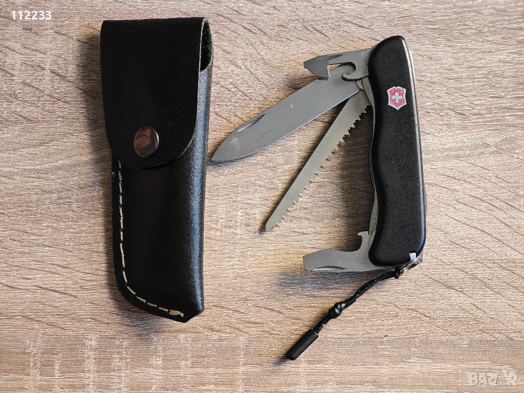 Швейцарска ножка с кожен калъф, снимка 1