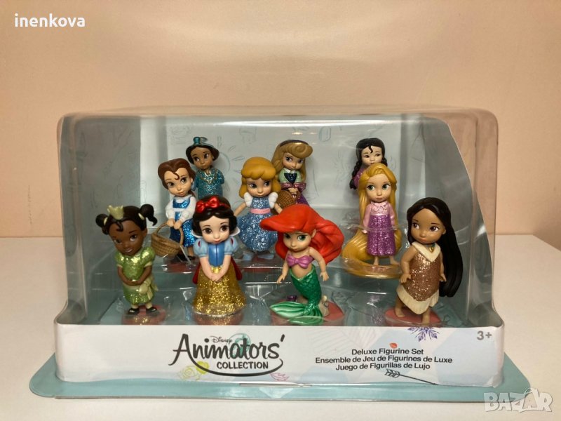 Комплект оригинални фигурки Дисни Принцеси Комплектът съдържа 10 фигурки, снимка 1