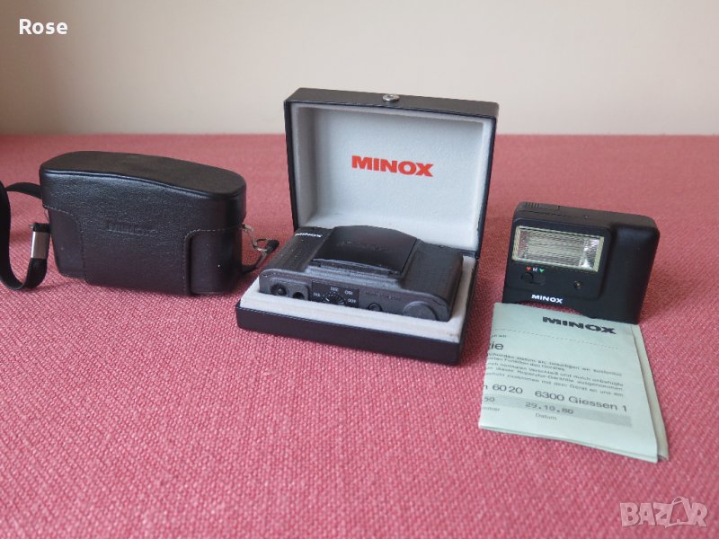 MINOX GT-E ,MINOX FC35 фотоапарат лентов, снимка 1