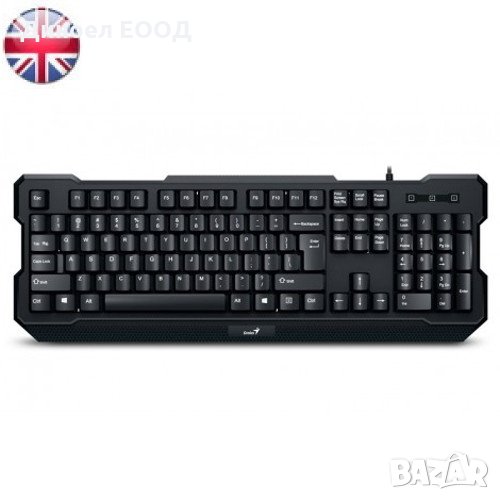 Клавиатура (жична) Genius KB-M210 Scorpion Gaming USB Black, снимка 1