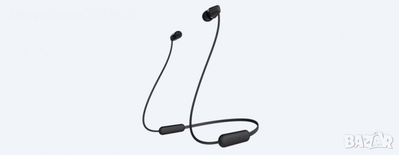 SONY WIC-200B Bluetooth IN-EAR СЛУШАЛКИ С MIC, снимка 1