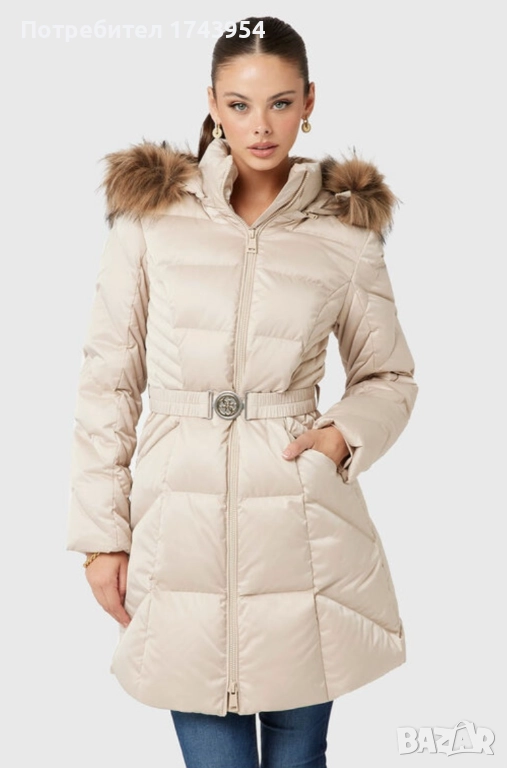 Дълго яке Guess, снимка 1