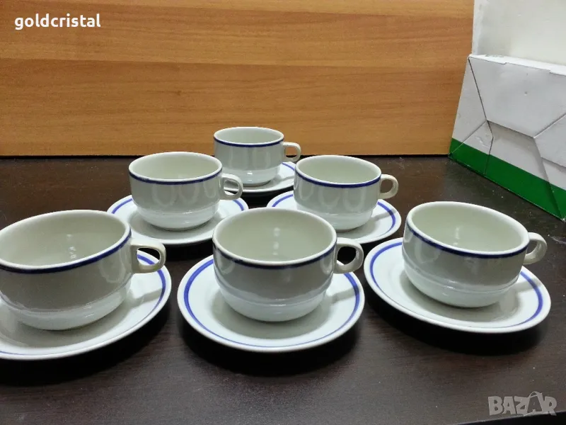 Стар български порцелан чаши купички, снимка 1