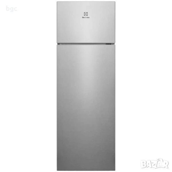 НОВ Electrolux LTB1AF28U0 Хладилник с ФРИЗЕР, 281 л, Клас F, H 161 см, Inox, 24 МЕСЕЦА ГАРАНЦИЯ, снимка 1