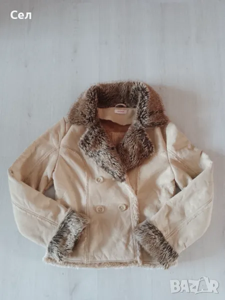 Топло меко бежово палтенце Orsay M, снимка 1