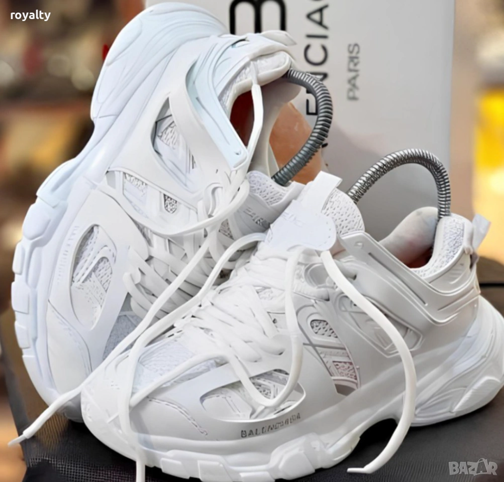 Balenciaga Track Бели Мъжки Маратонки с Кутия 40-44 Номер Най Висок Клас Реални Снимки , снимка 1