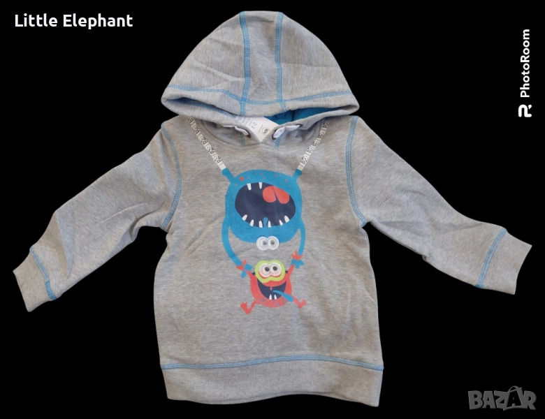 Суитчер за 2-3 г момченце чудовища 3D,колекция"Animals",Англия/нов, снимка 1