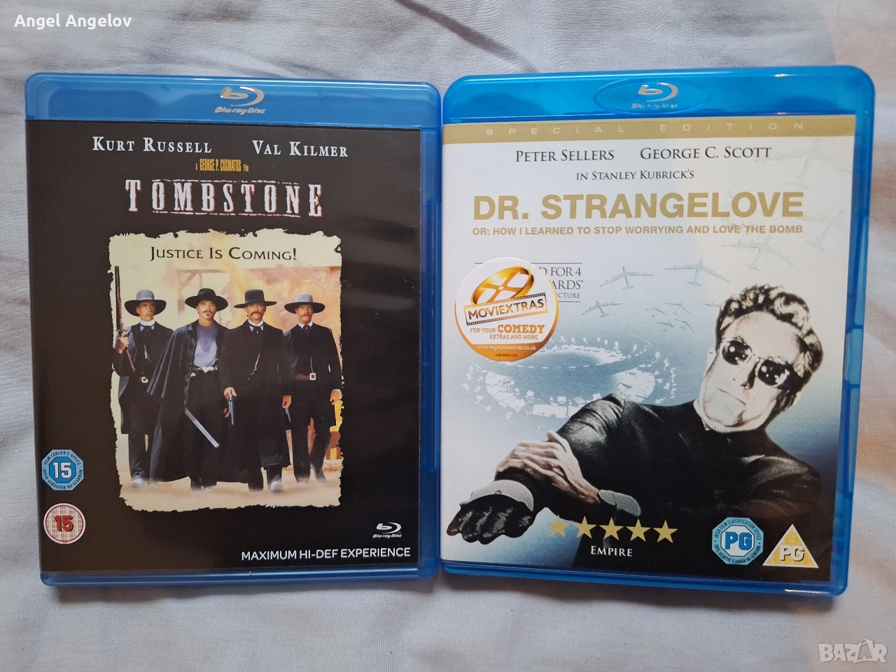 Английски издания с български субтитри цена 25лв на филм (12,82€), снимка 1