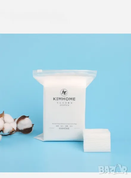 Памучни кърпички за лице за хидратиране и премахване на мръсотията , снимка 1