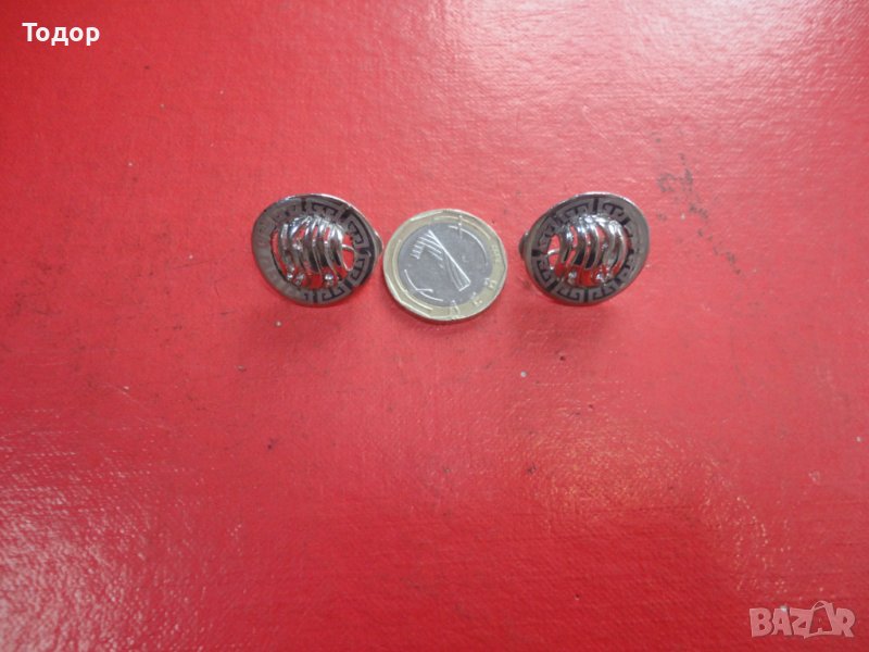 Страхотни обеци обици с камъни 6, снимка 1