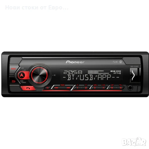 Авто Ресийвър PIONEER MVH-S320BT BLUETOOTH, 4 X 50 W, USB , снимка 1