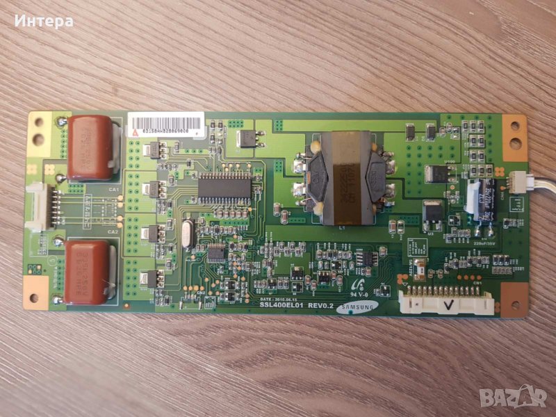 Samsung LED Driver Board SSL400EL01 Rev 0.2, Tcon A60MB4C2LV0.2 от Blaupunkt W40-173I-GB-FHBKUP-DE, снимка 1