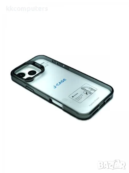 Калъф силикон J-Case Superior /Черна-рамка/ за iPhone 16 6.1 Баркод : 3130856, снимка 1