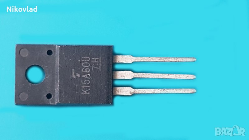 K15A60U transistor Silicon N Channel MOS Type, снимка 1