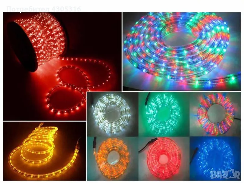 LED коледен маркуч , снимка 1