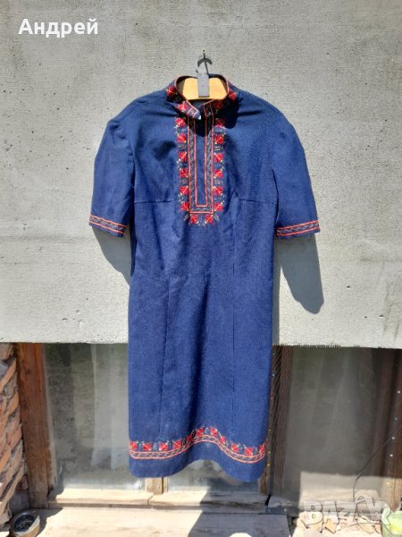 Старинна бродирана етно рокля,Сукман #4, снимка 1