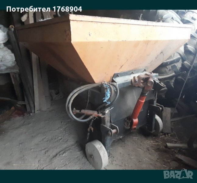 Торачка 600кг.,сеялка,ремарке,2бр.плуг,2бр.култиватор., снимка 1