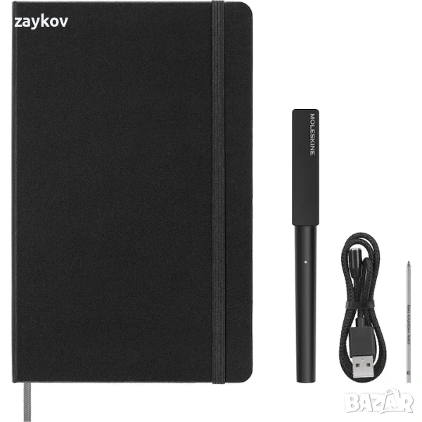 Интелигентен комплект за писане Moleskine Smart Notebook с писалка Smart Pen3, , снимка 1