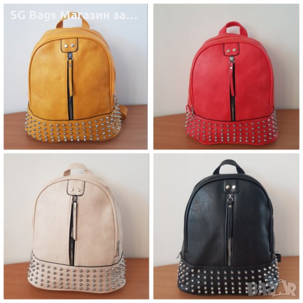 дамска чанта тип раница дамска раничка дамска раница код 879, снимка 1