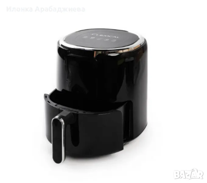 Еър фрайър Lexical Airfryer LAF-3026-1/2, 1300W 4.5L бял/черен, снимка 1