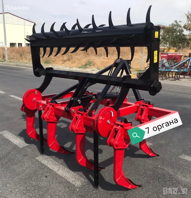 Продълбочител 7 тела  с валяк , снимка 1