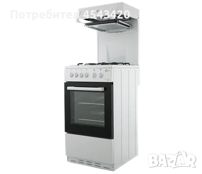 Изцяло газова готв. печка с газов грил Flavel FHLG51, снимка 1