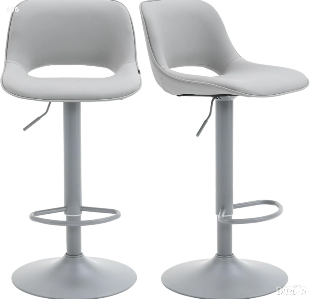 Комплект бар столове YOUNIKE от 2 броя., снимка 1