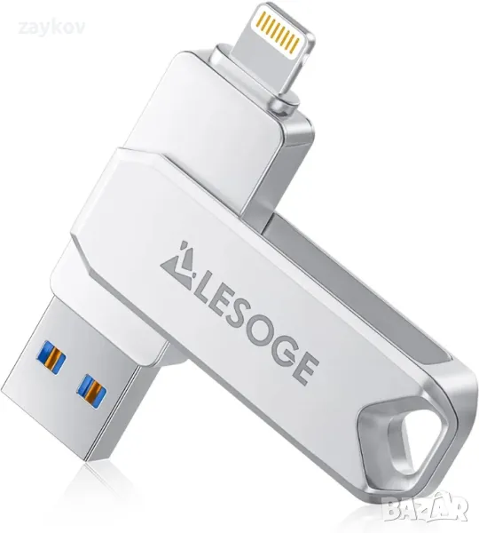 128GB USB Flash Drive за iPhone, 3 в 1 високоскоростна, снимка 1