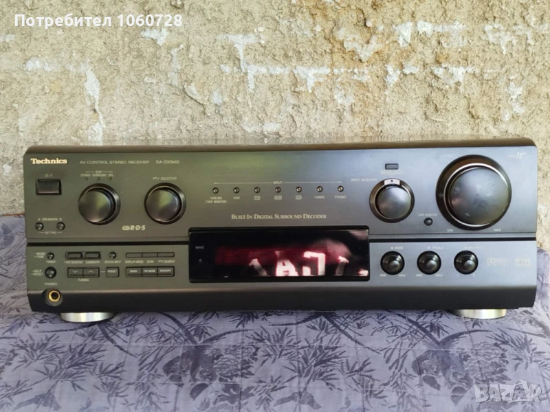 Ресивър Technics SA-DX940 (с проблем), снимка 1