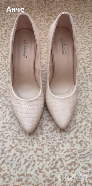 Елегатни дамски обувки на висок ток , снимка 1