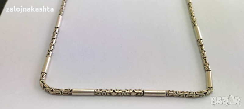 Сребърен ланец-26,15гр/925, снимка 1