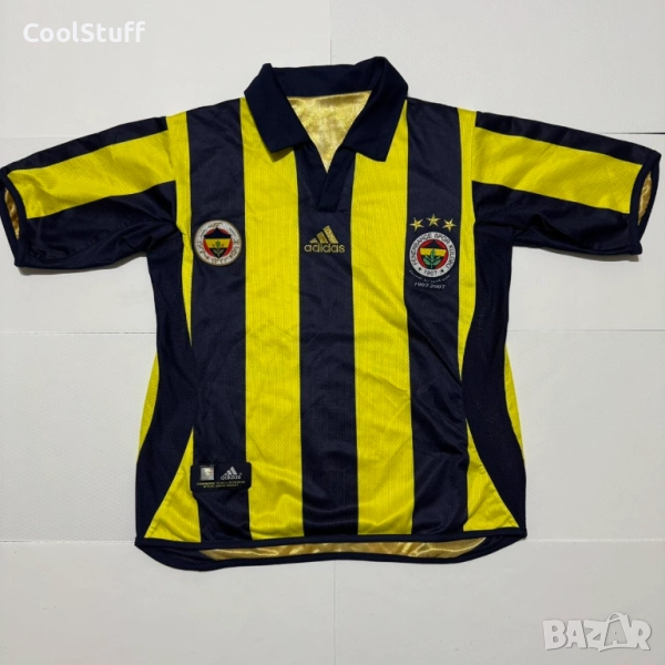 Adidas Fenerbahce 2006/07 Рядка Детска Футболна Тениска Ретро Двулицева Размер 10-12 Години, снимка 1