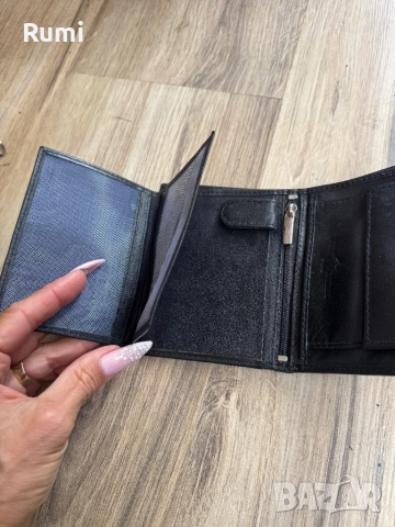 Бутиков черен мъжки портфейл от естествена кожа  !, снимка 5 - Портфейли, портмонета - 52179879