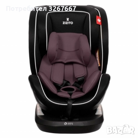 Столче за кола Zizito Amadeo, 0-36 кг, с IsoFix, снимка 2 - Столчета за кола и колело - 51634699