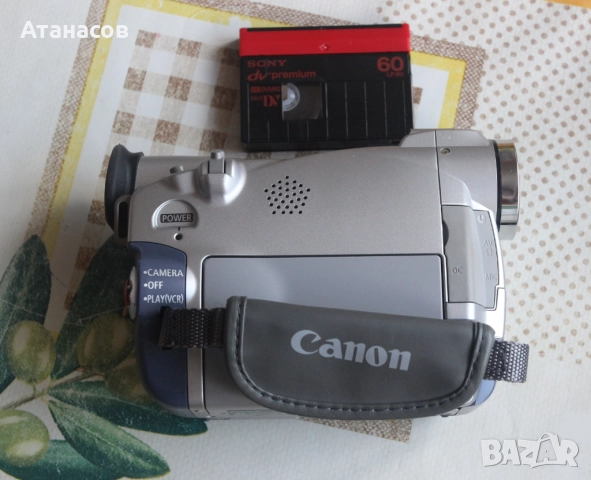 Canon ZR40 Mini DV Camcorder с повреда, снимка 2 - Камери - 51474010