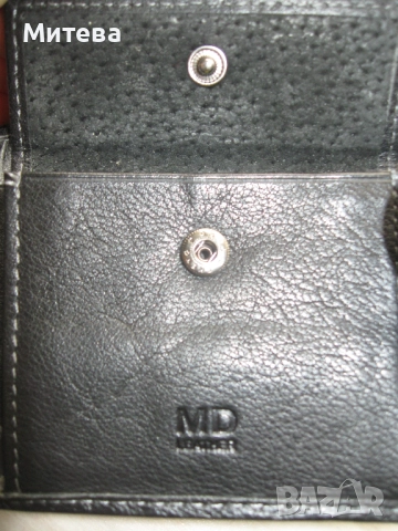 MD мъжки кожен портфейл естествена кожа, снимка 3 - Портфейли, портмонета - 52862832