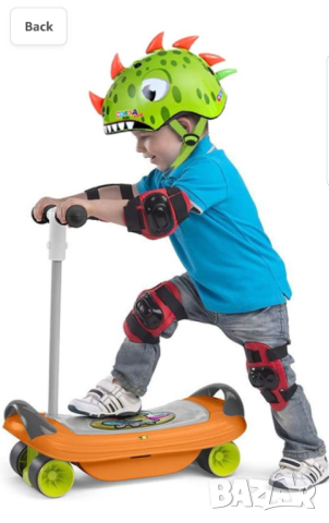 Детска каска за колело CORSA размер S 3-7 години, снимка 5 - Детски велосипеди, триколки и коли - 44851160