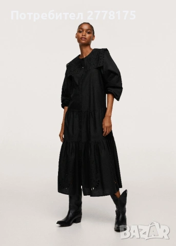 НОВА рокля с бродерии Mango