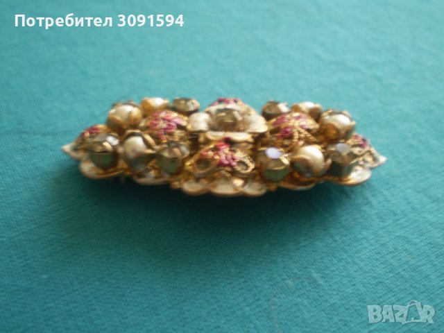 Арт Деко брошка , снимка 4 - Антикварни и старинни предмети - 37537876