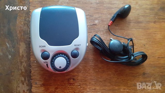 радио малко със слушалки внос от Италия