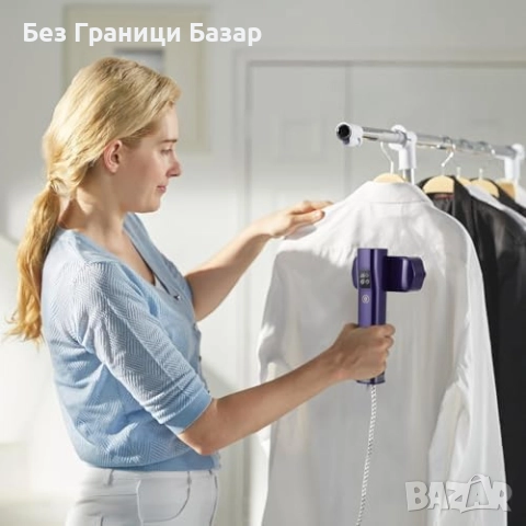 Нова Мини парна ютия 1200W, 3 нива пара, загрява за 20 сек, пътуване и дом, снимка 5 - Ютии - 52002142